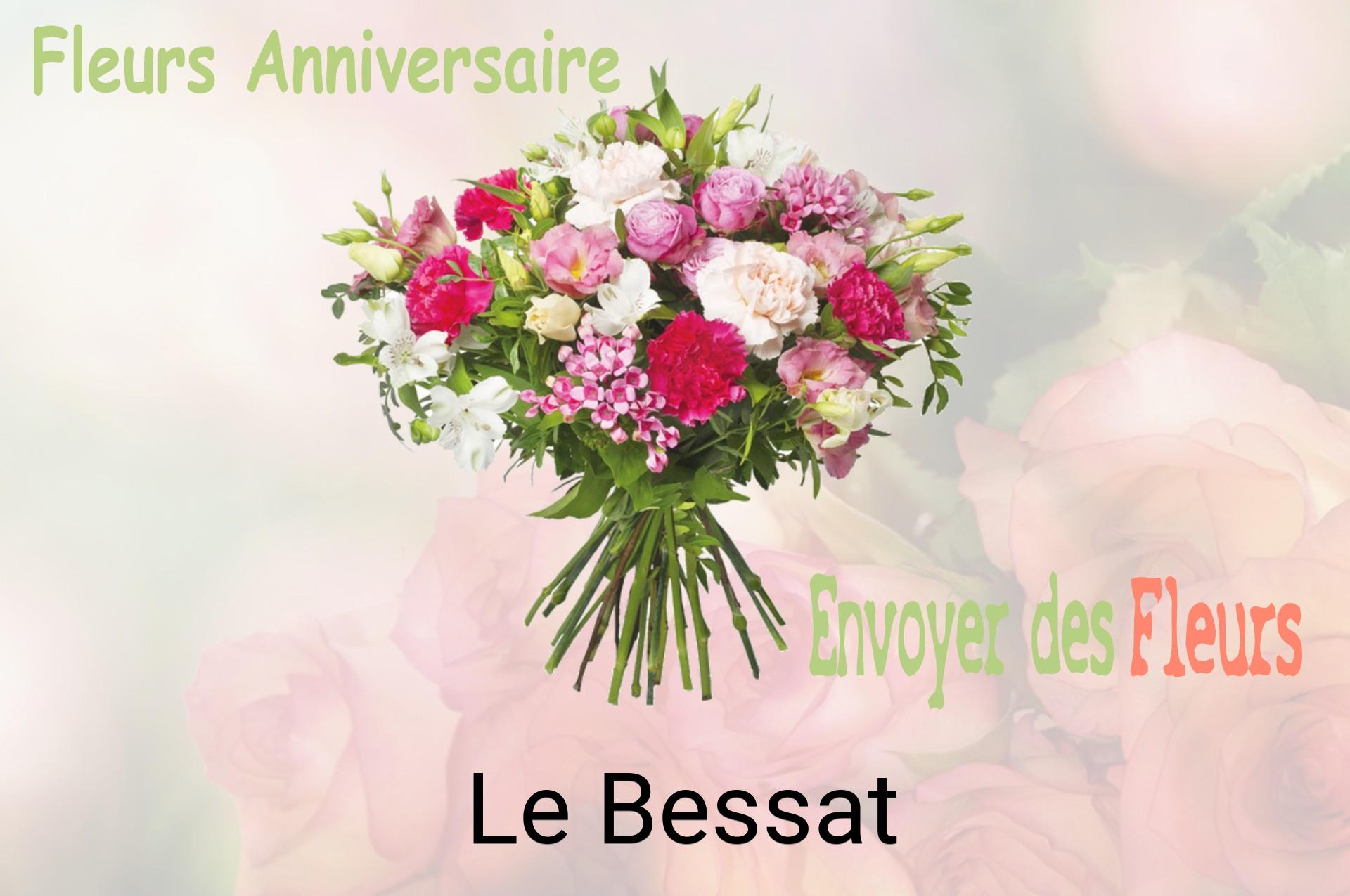 Bouquet de fleurs d’anniversaire livré à Le Bessat